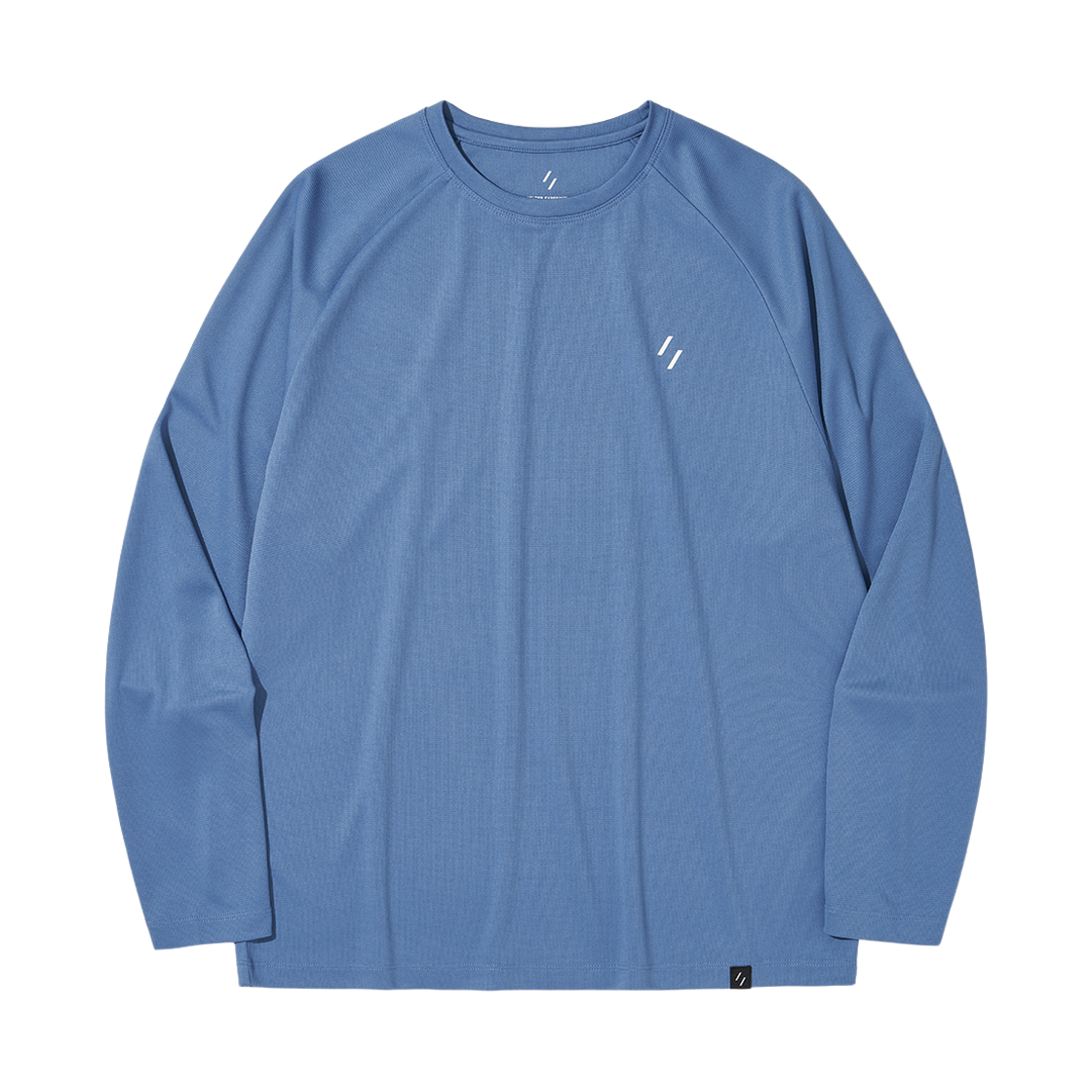WBFSTL001BL WELTER EXPERIMENT Brisa Raglan Long Sleeves T-Shirt Blue