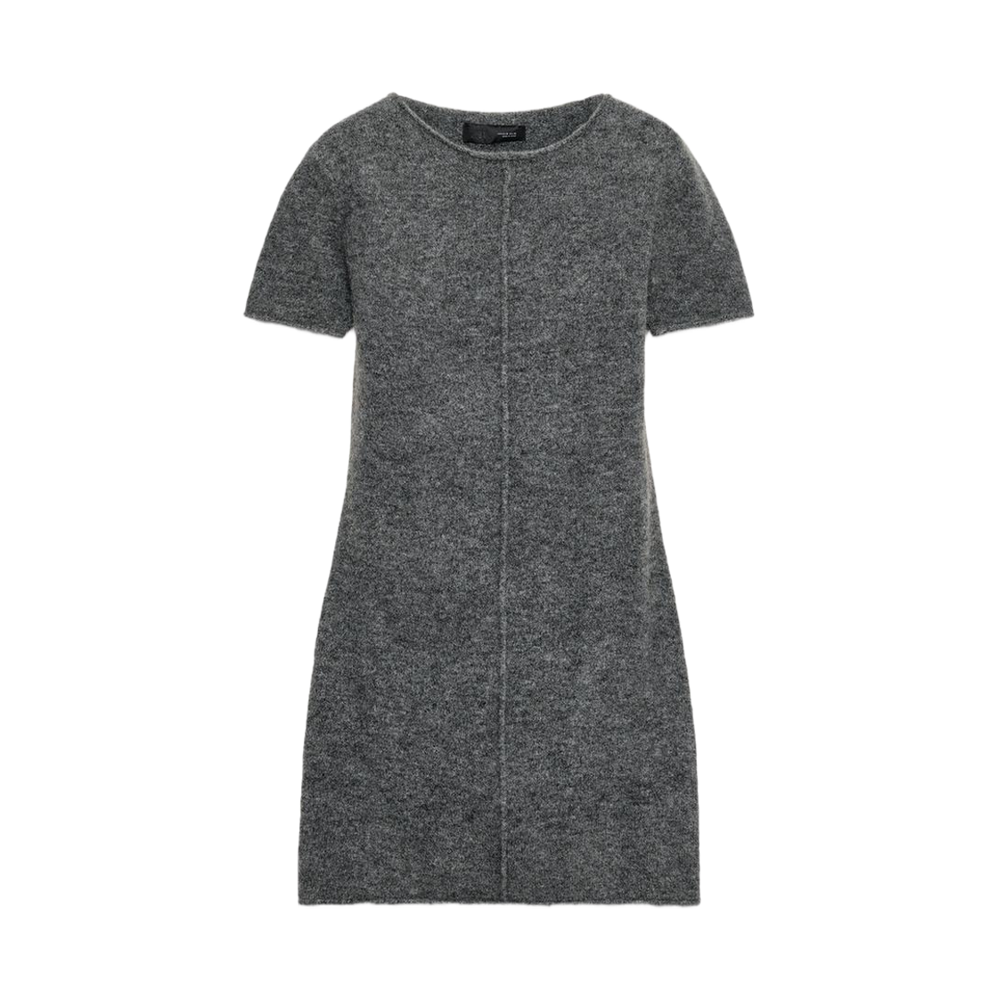 (W) 자라 소프트 니트 미니 드레스 그레이((W) Zara Soft Knit Mini Dress Grey) - 1