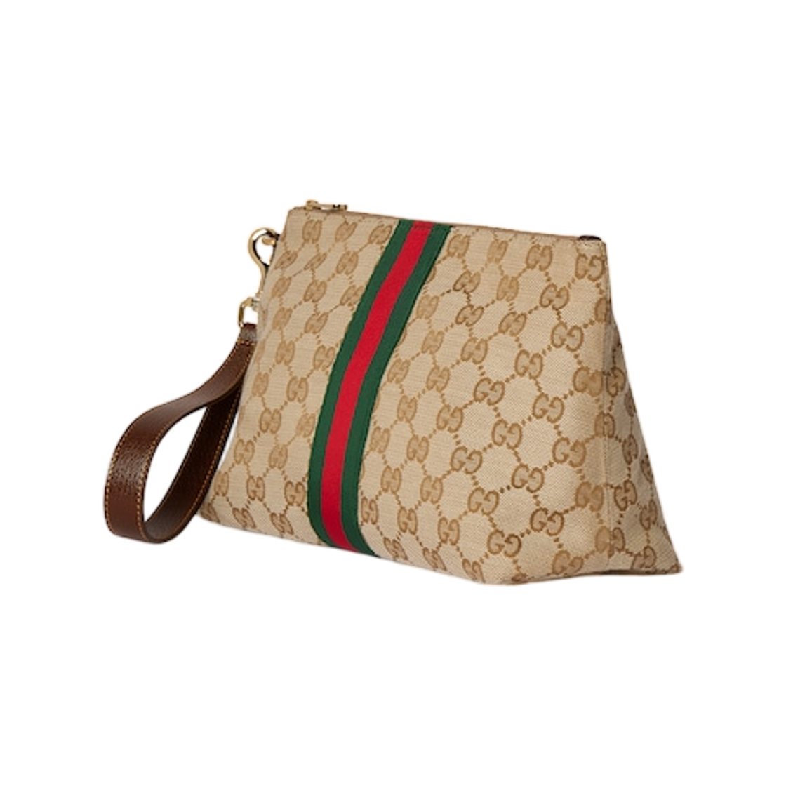 구찌 스몰 GG 파우치 샌드 다크 브라운(Gucci Small GG Pouch Sand Dark Brown) - 2
