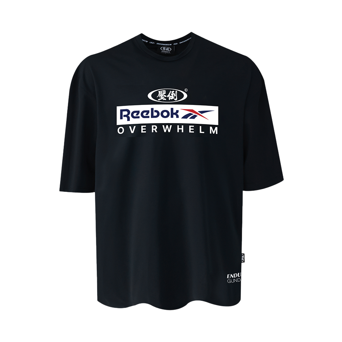 [예약배송] 리복 × 압도 반팔티 블랙([예약배송] Reebok × Overwhelm Short-Sleeve Tee Black)