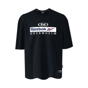 [예약배송] Reebok × Overwhelm Short-Sleeve Tee Black