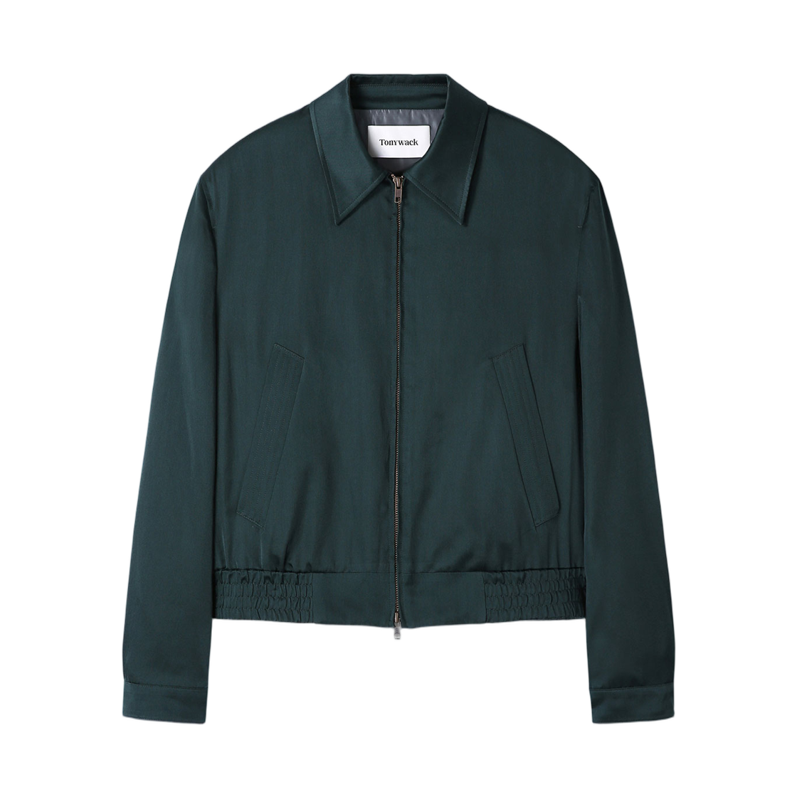 토니웩 실크 코튼 스윙 자켓 다크 그린(Tonywack Silk Cotton Swing Jacket Dark Green)