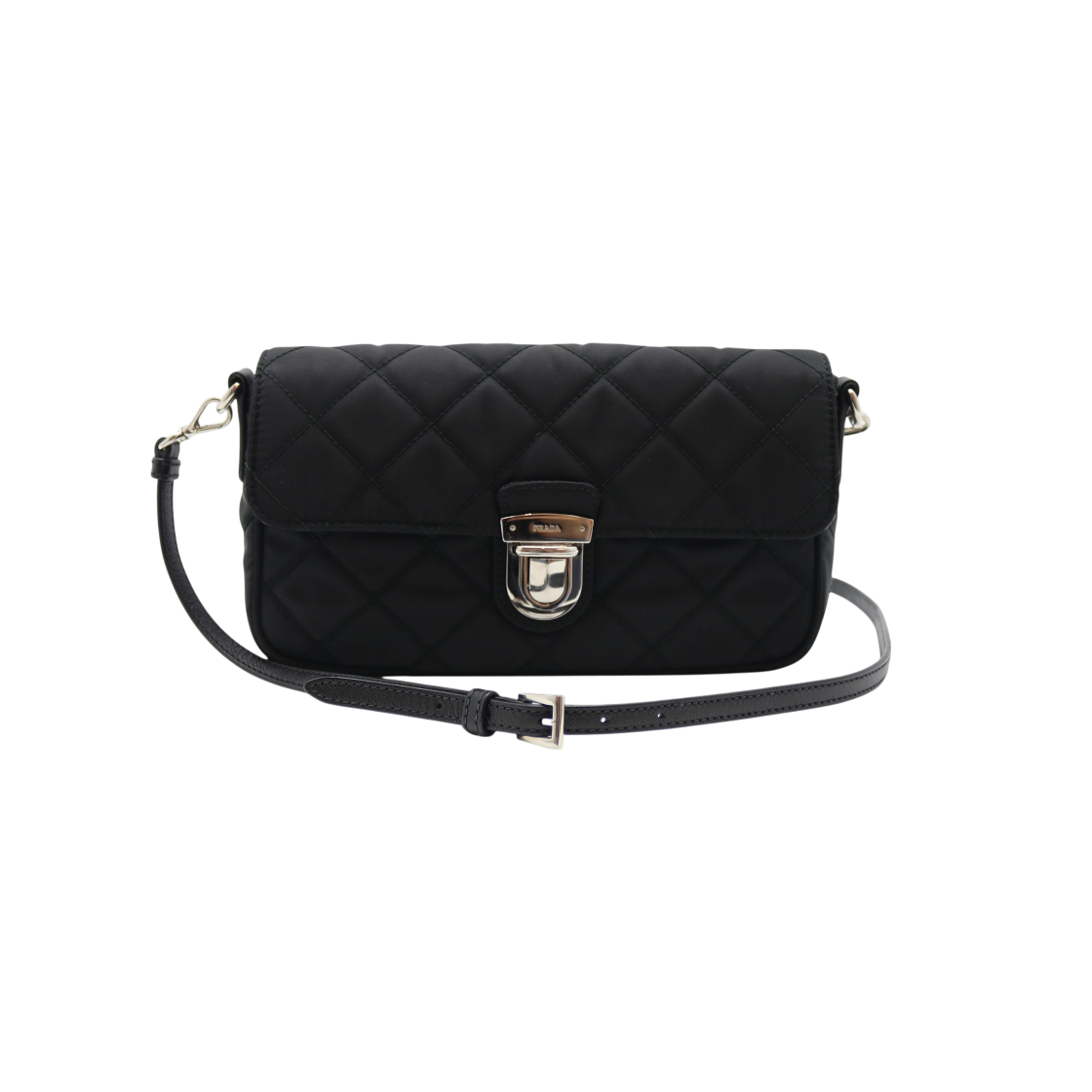 프라다 BT1025 나일론 퀼팅 크로스백(Prada BT1025 Nylon Quilted Crossbody Bag)
