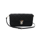 Prada BT1025 Nylon Quilted Crossbody Bag
