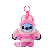 Pop Mart Stitch Adventure Series Vinyl Plush Pendant Cheshire Cat Stitch (Opened Case)