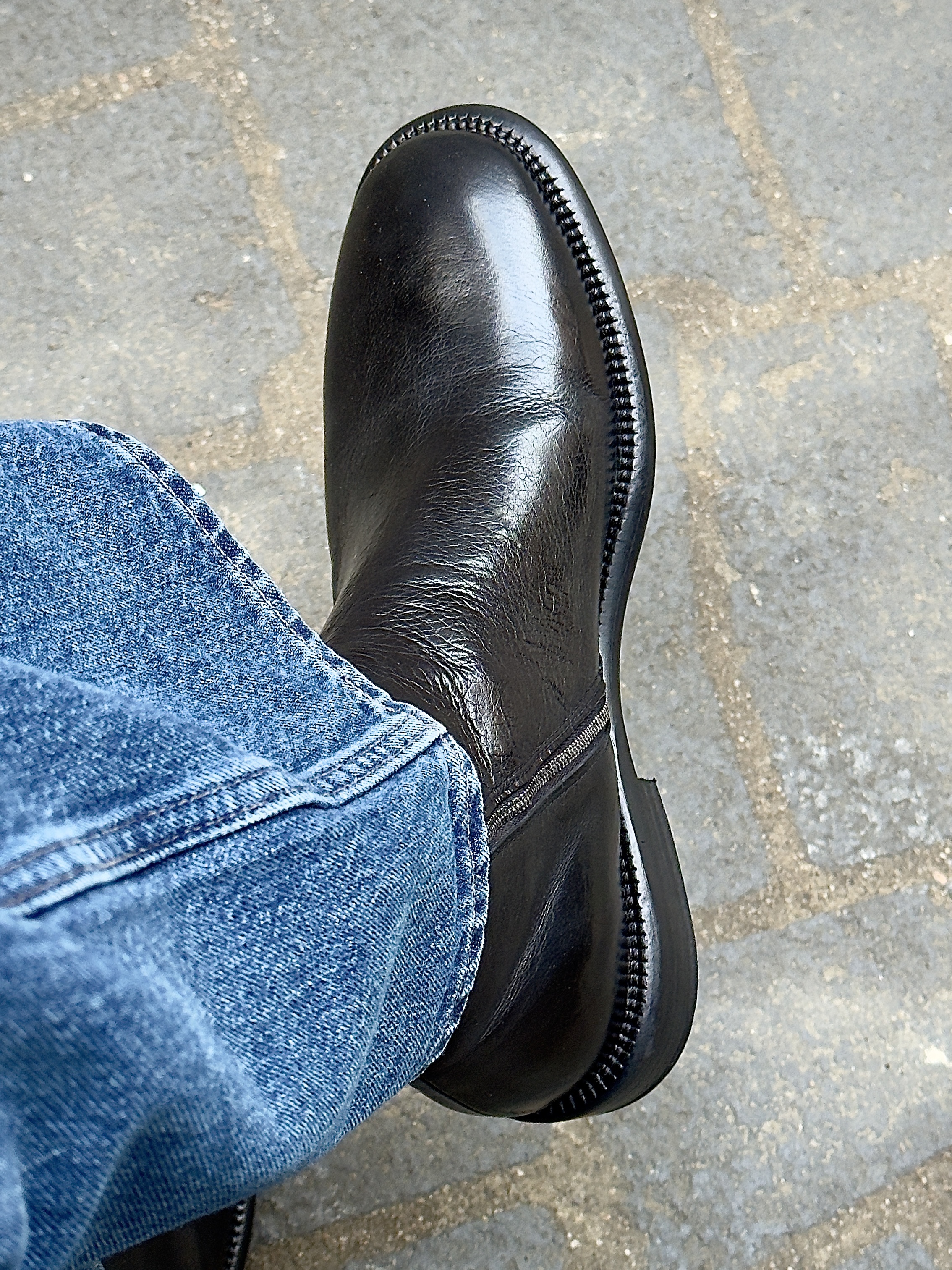 Grds Boots 01 Leather Black 착용 스타일 - 3