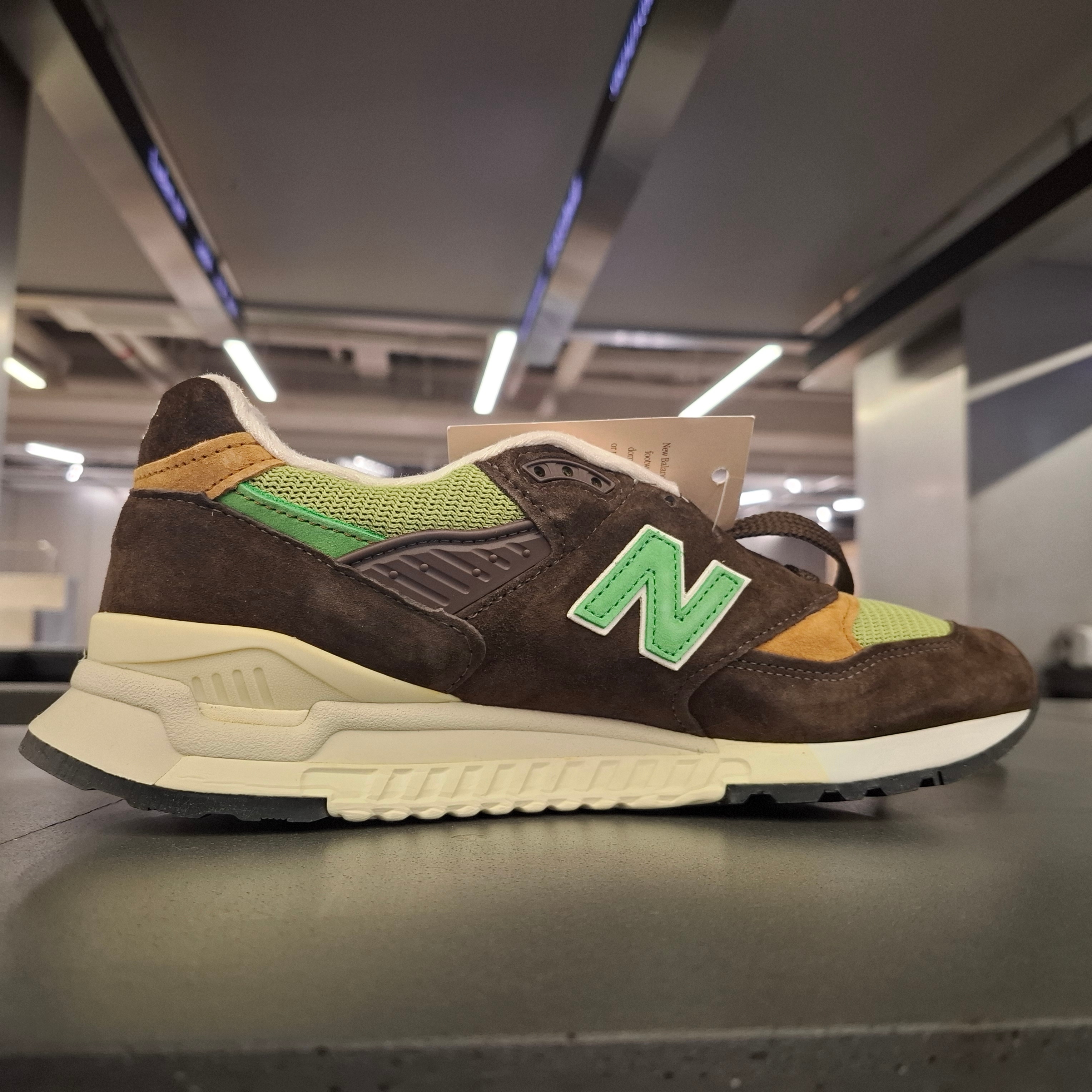 New Balance 998 Made in USA Brown, New Balance 998 Made in USA Sepia 착용 스타일 - 3