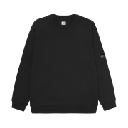 C.P. Company Lens Wappen Sweatshirt Black - 25FW