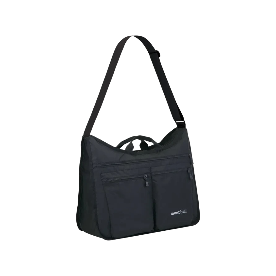 1133112 Montbell Light Weight Shoulder Bag L Black