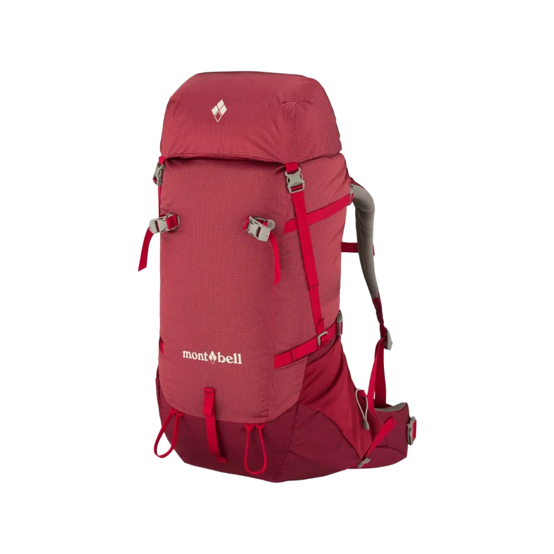 1133362 Montbell Alpine Pack 60 Wine Red