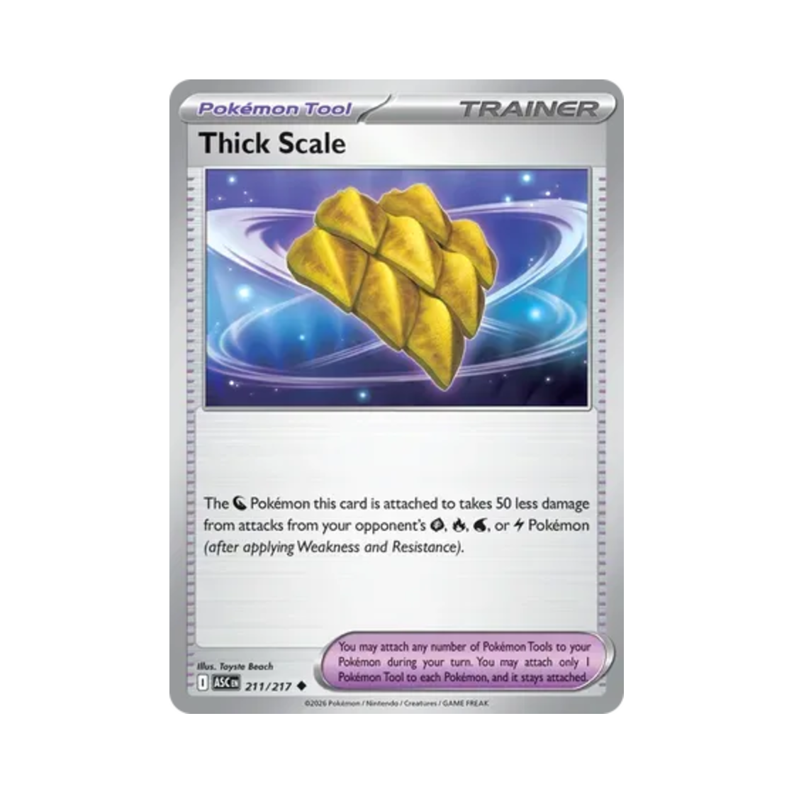 포켓몬 TCG 두꺼운 비늘 I 메가 에볼루션 어센드 히어로즈 (영문판)(Pokemon TCG Thick Scale I Mega Evolution Ascended Heroes (English Ver.)) - 1