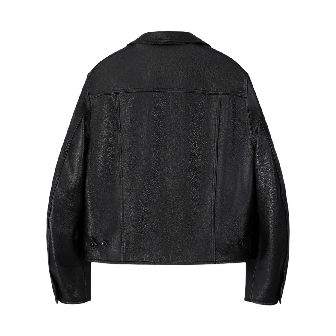 토니웩 빈티지 램 레더 블루종 블랙(Tonywack Vintage Lamb Leather Blouson Black) - 2