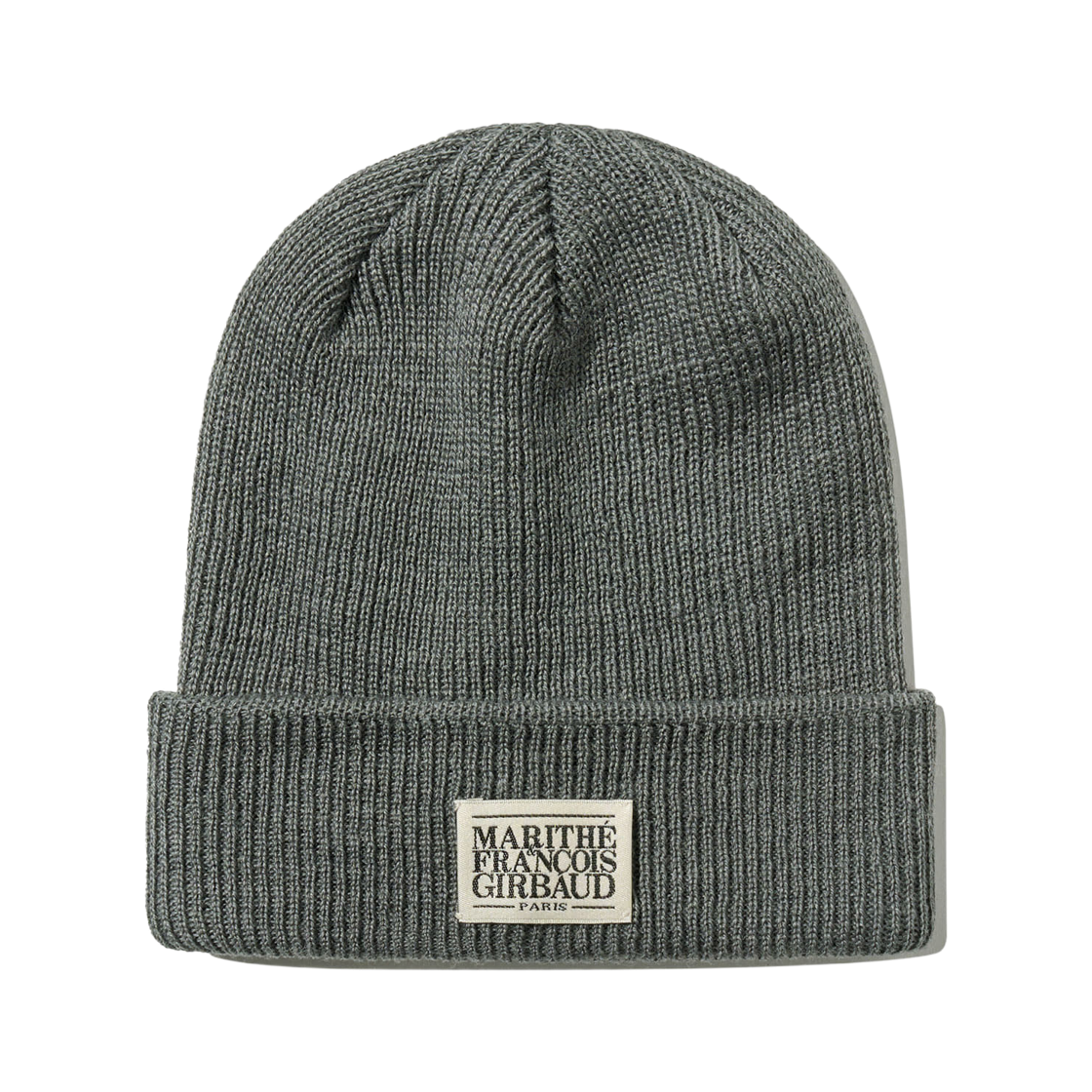 - Marithe Francois Girbaud Classic Logo Beanie Gray