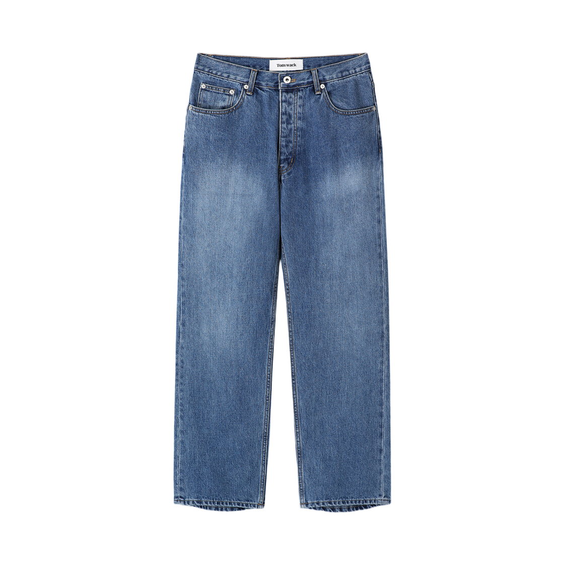 토니웩 테일러드 데님 진 미드 블루(Tonywack Tailored Denim Jeans Mid Blue)