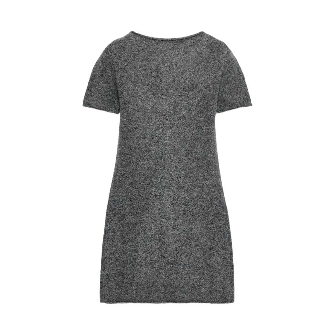 (W) 자라 소프트 니트 미니 드레스 그레이((W) Zara Soft Knit Mini Dress Grey) - 2