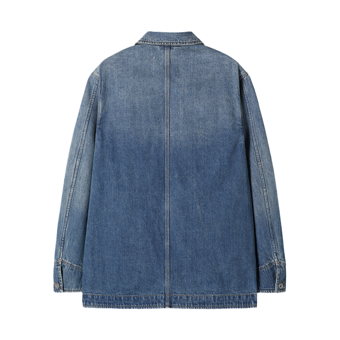 토니웩 가먼트 워시드 데님 초어 자켓 워시드 블루(Tonywack Garment Washed Denim Chore Jacket Washed Blue) - 2