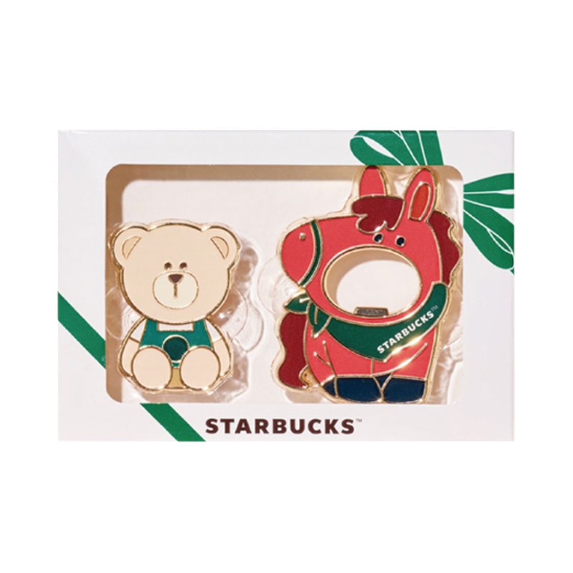 - Starbucks Red Horse Opener Magnet