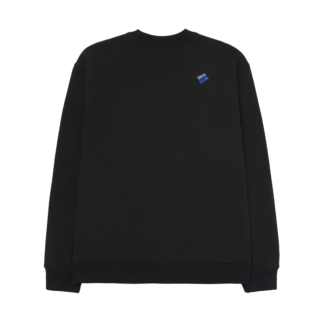 아더에러 시그니피컨트 TRS/BL 태그 스웨트셔츠 01 블랙(Ader Error Sig; TRS/BL Tag Sweatshirt 01 Black) - 2