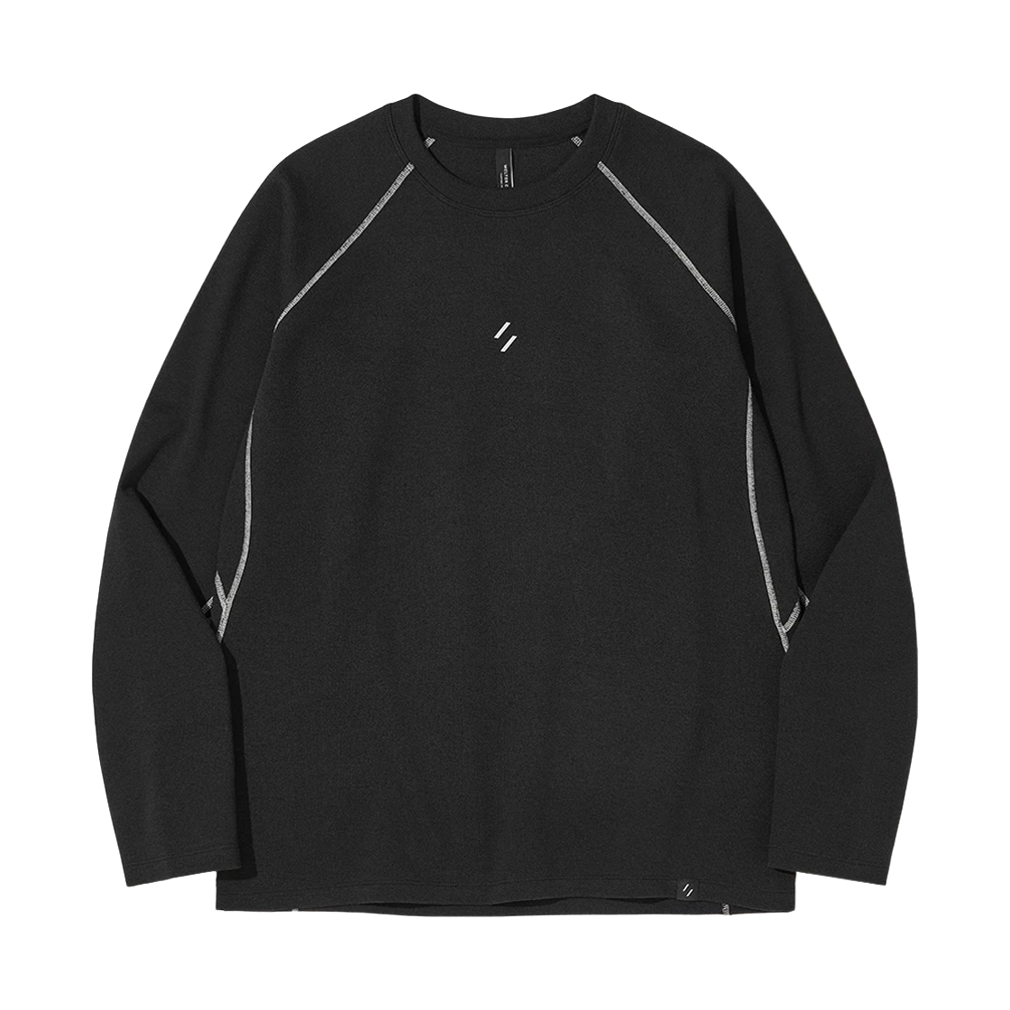 WBEFTL005BK WELTER EXPERIMENT Pontex Long Sleeves T-Shirt Black