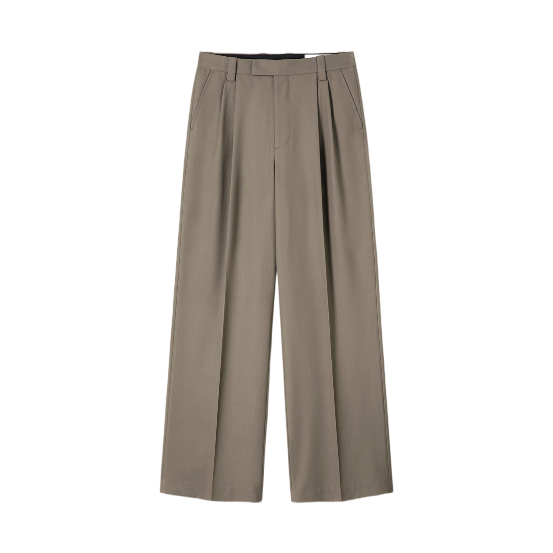 토니웩 울 더블 플리츠 엑스트라 와이드 트라우저 토프(Tonywack Wool Double Pleats Extra Wide Trousers Taupe)