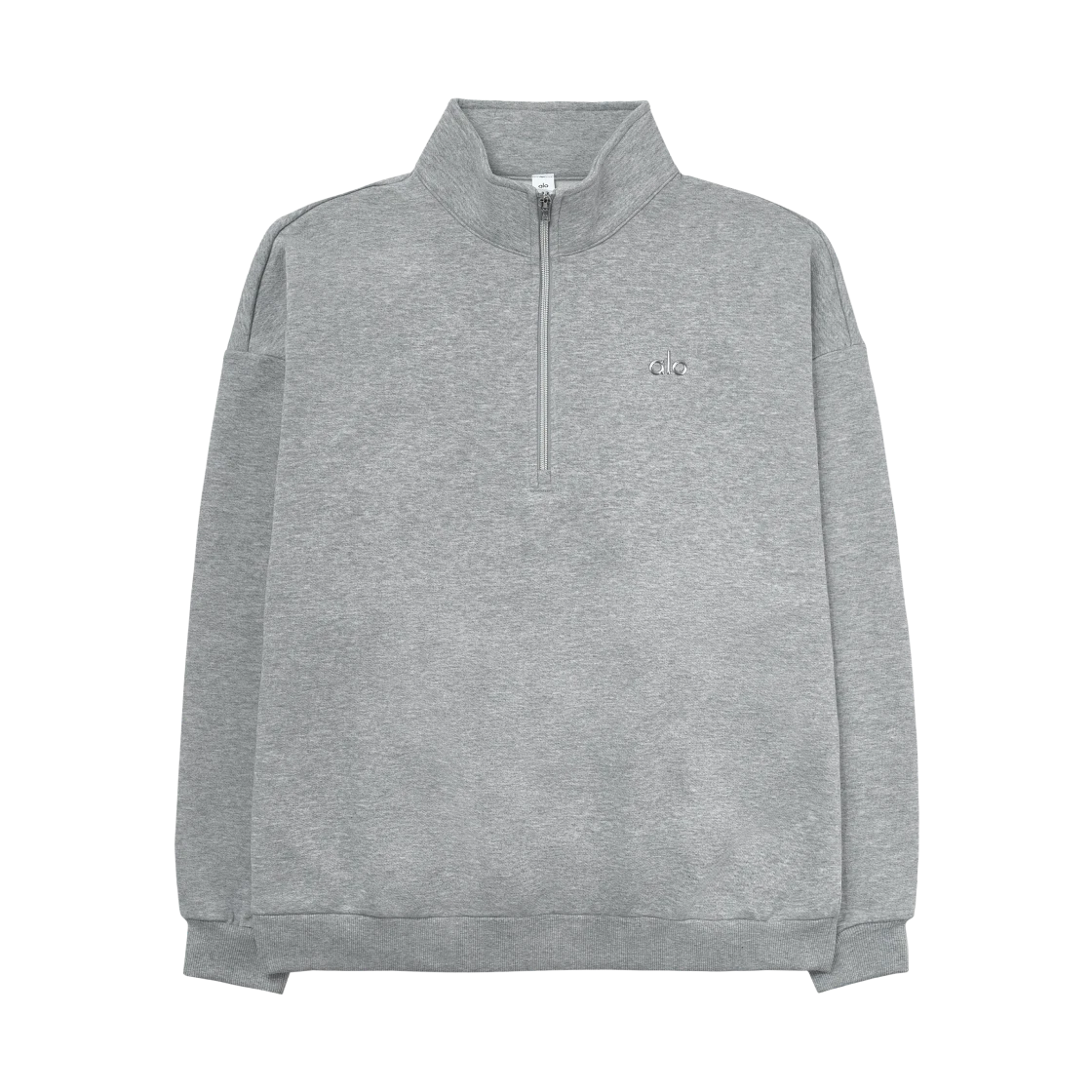 Alo Yoga Alo Yoga Accolade 1/4 Zip Pullover Athletic Heather Grey · S