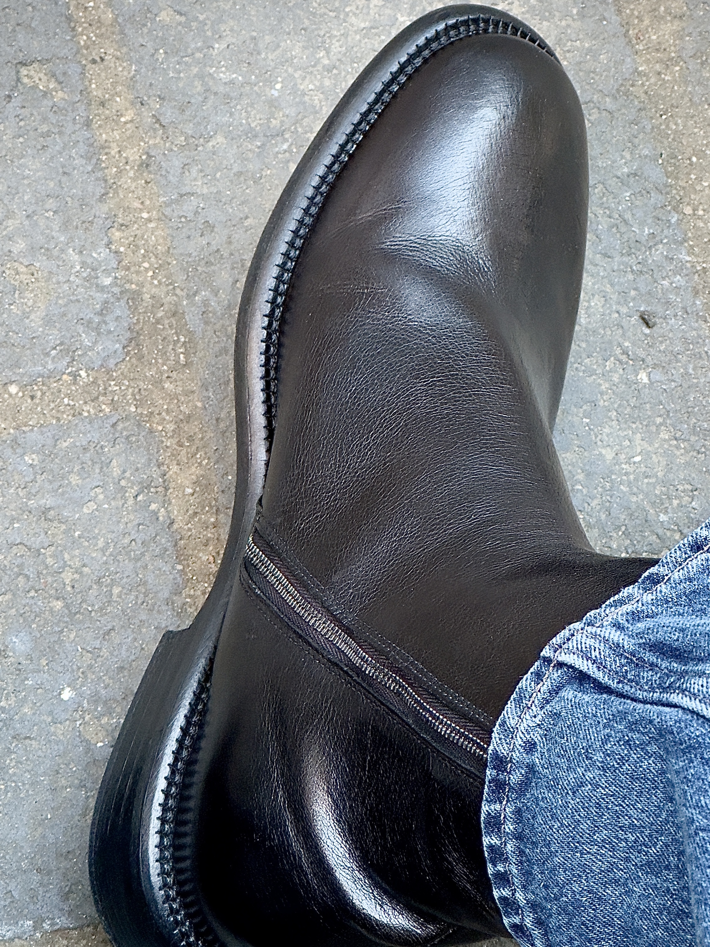 Grds Boots 01 Leather Black 착용 스타일 - 2