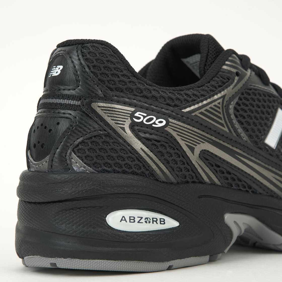 뉴발란스 509 블랙 실버 메탈릭(New Balance 509 Black Silver Metallic) - 8