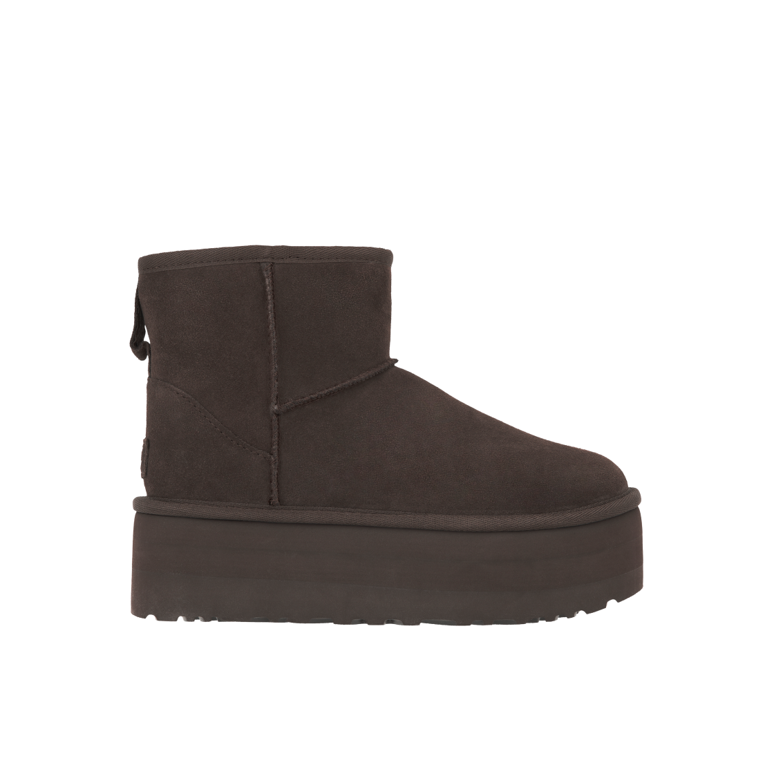 (W) 어그 클래식 미니 플랫폼 부츠 번트 시더((W) UGG Classic Mini Platform Boots Burnt Cedar)