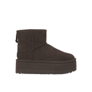 (W) UGG Classic Mini Platform Boots Burnt Cedar
