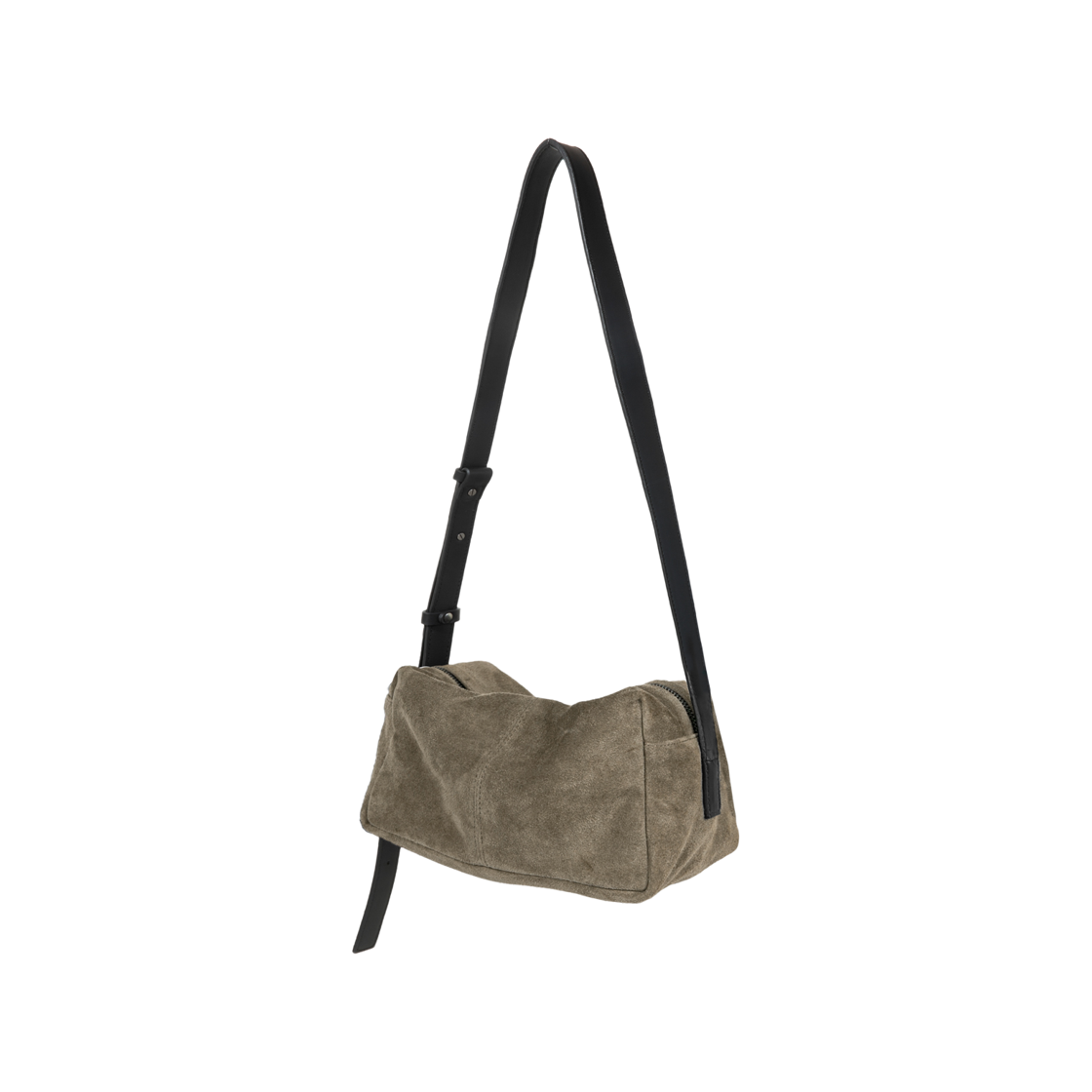 마지언타이틀 스웨이드 덴트백 토프(MAZIUNTITLED Suede Dent Bag Taupe)