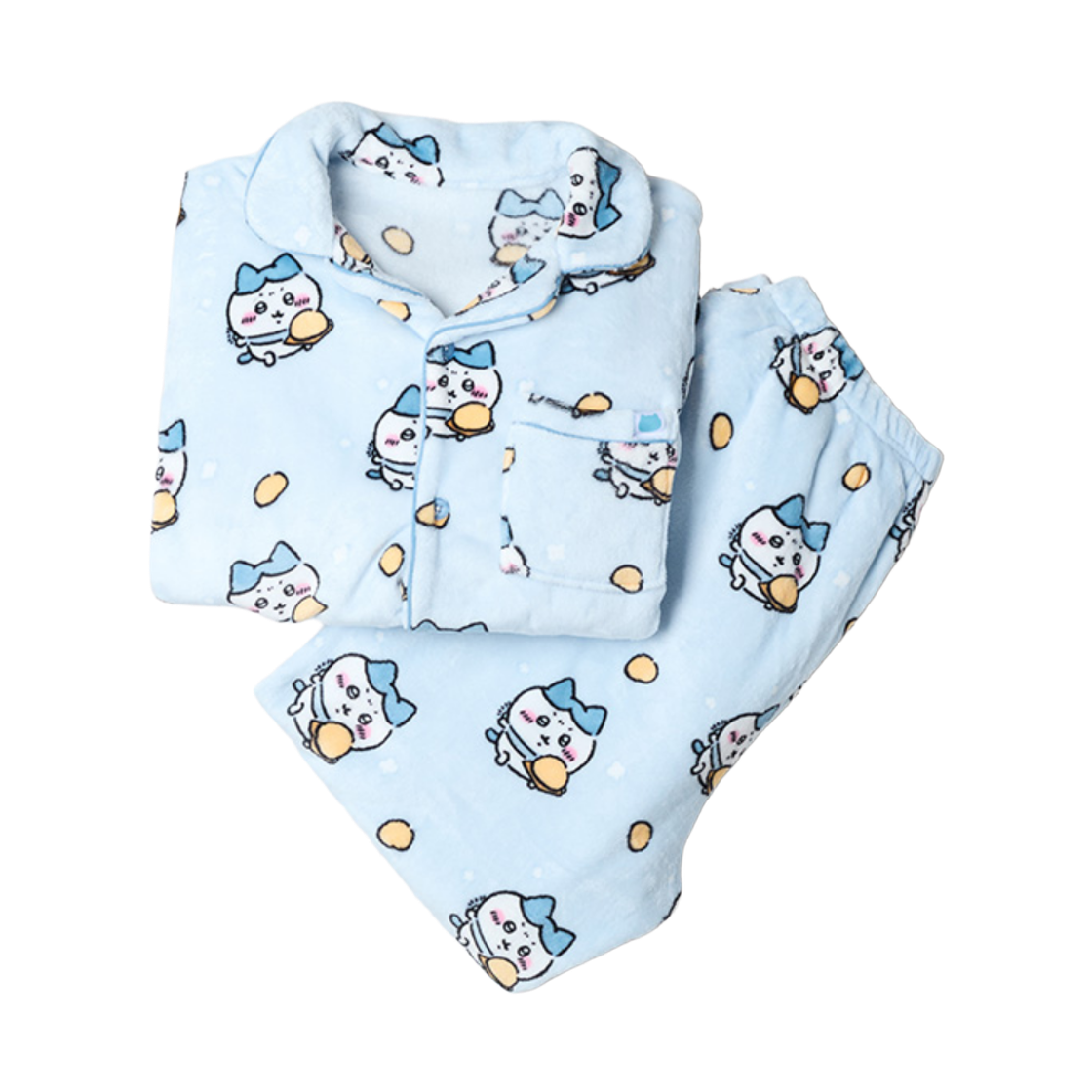 스파오 x 치이카와 따뜻한 수면 파자마 블루(Spao x Chiikawa warm Sleep Pajama Blue)