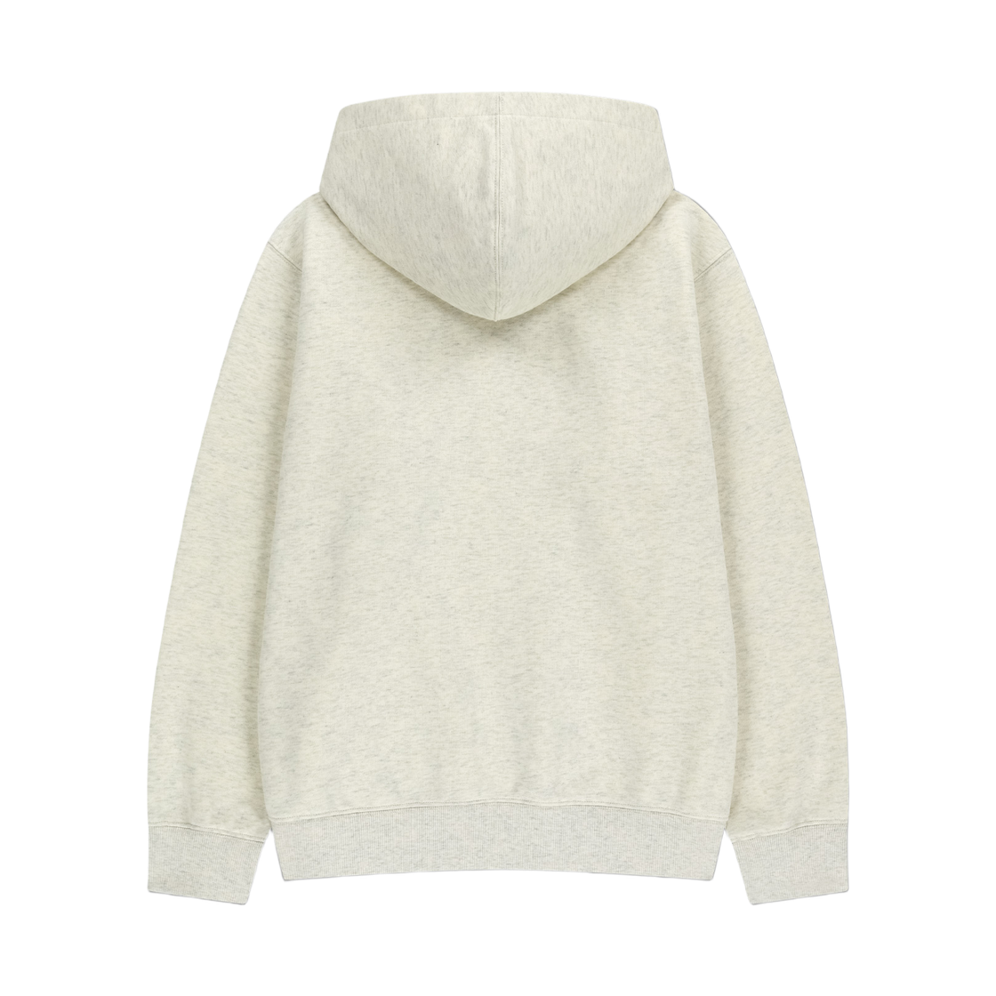 마리떼 프랑소와 저버 빈티지 스탬프 그래픽 브러쉬드 후드 오트밀(Marithe Francois Girbaud Vintage Stamp Graphic Brushed Hoodie Oatmeal) - 2