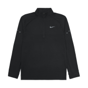 Nike Stride Dri-Fit 1/4 Zip Running Top Black- Asia