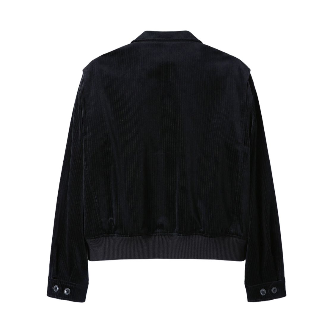 토니웩 립드 벨벳 웨스턴 블루종 블랙(Tonywack Ribbed Velvet Western Blouson Black) - 2