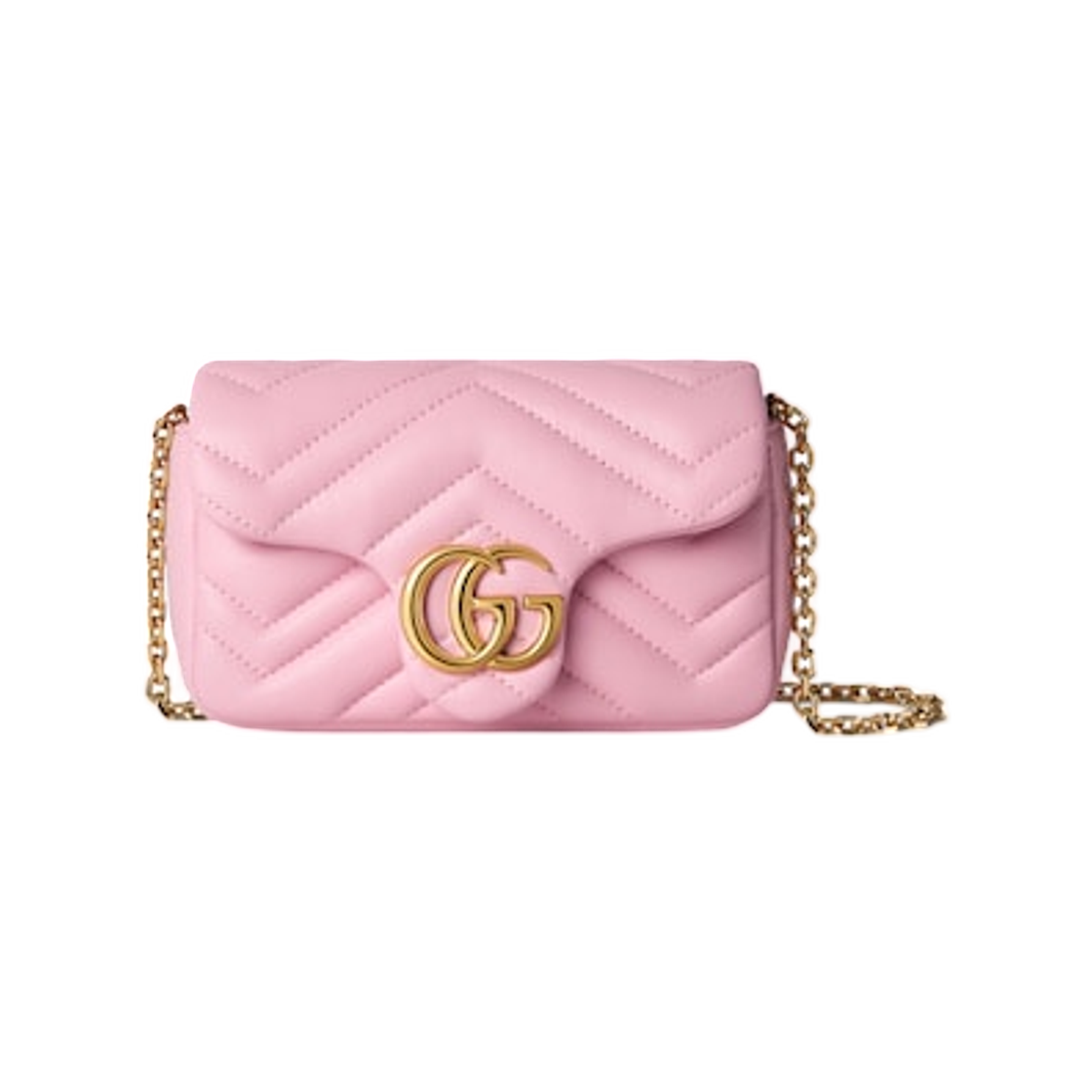 841290-AAGJE-5825 Gucci GG Marmont Mini Shoulder Bag Light Pink