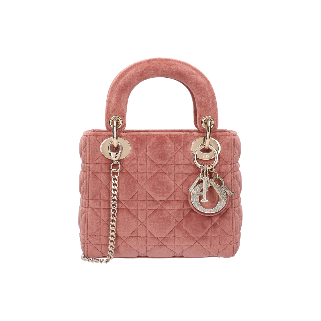 디올 M505SOUCG 레이디 백 벨벳 인디핑크(Dior M505SOUCG Lady Bag Velvet Indie Pink)