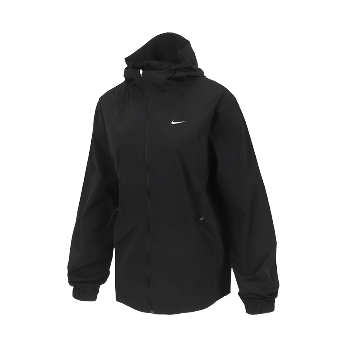 IF1167-010 (W) Nike One UV Hooded Training Jacket Black White - Asia