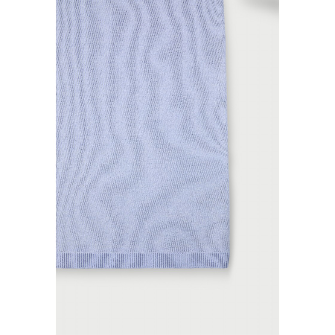 이로 네뷸라 베이직 로고 반팔 라운드 니트 라이트 블루(IRO Nebula Basic Logo Short-Sleeve Round-Neck Knit Light Blue) - 5