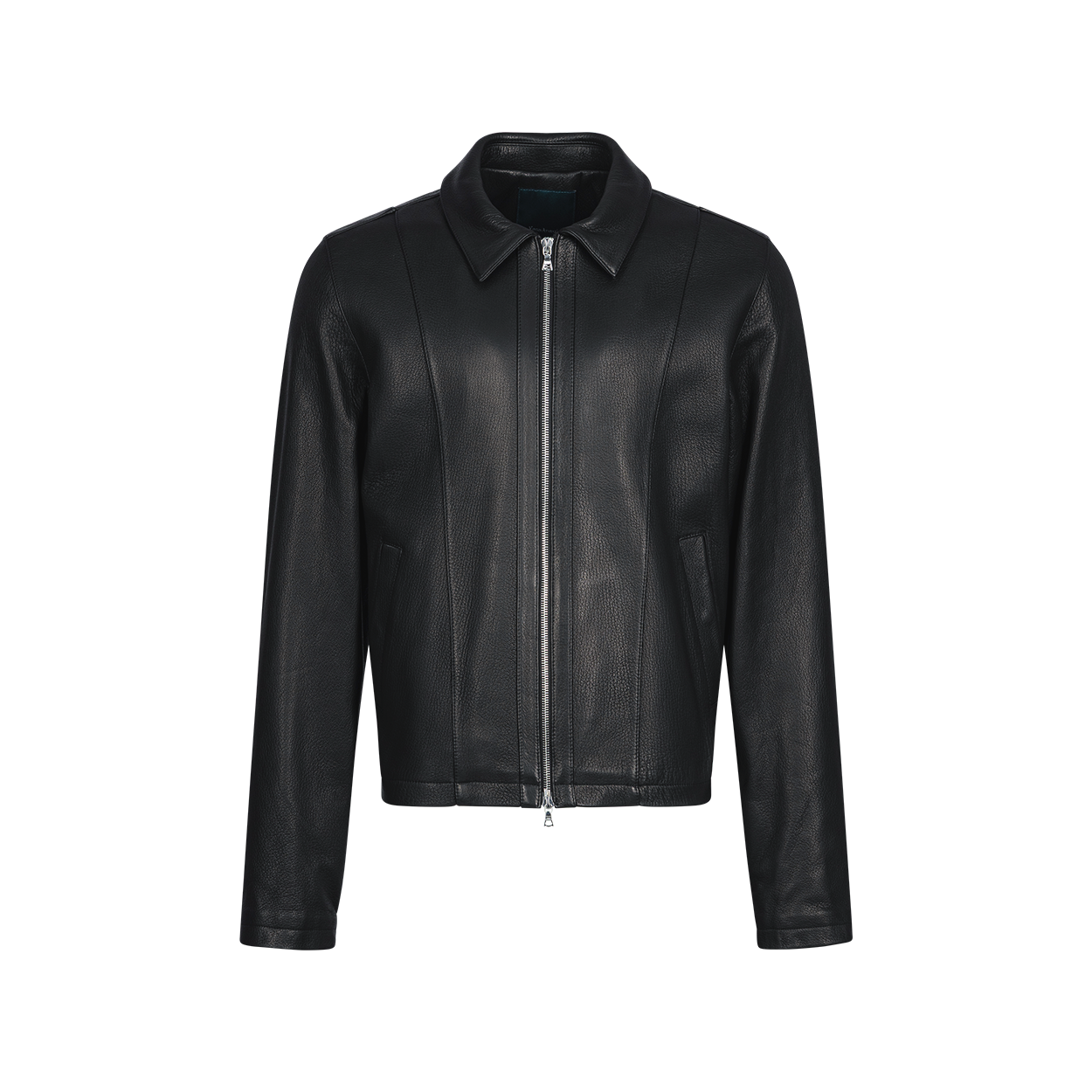 언더마이카 고트스킨 슬림 스탠다드 블루종 블랙(Undermycar Goatskin Slim Standard Blouson Black)