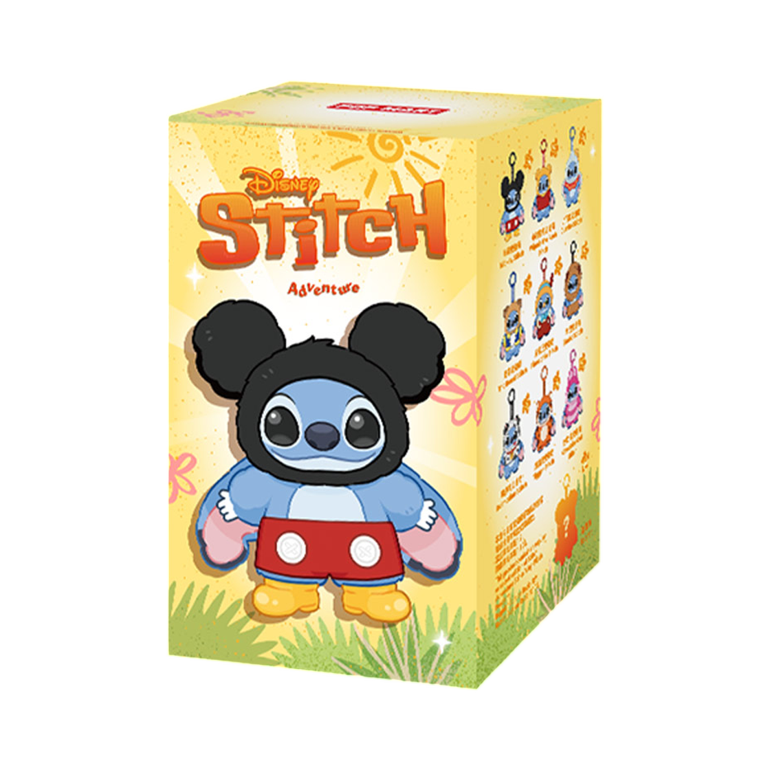 팝마트 스티치 어드벤터 시리즈 인형 키링 미개봉 랜덤박스 (1개입)(Pop Mart Stitch Adventure Series Vinyl Plush Pendant Sealed Case (1 Blind Box))