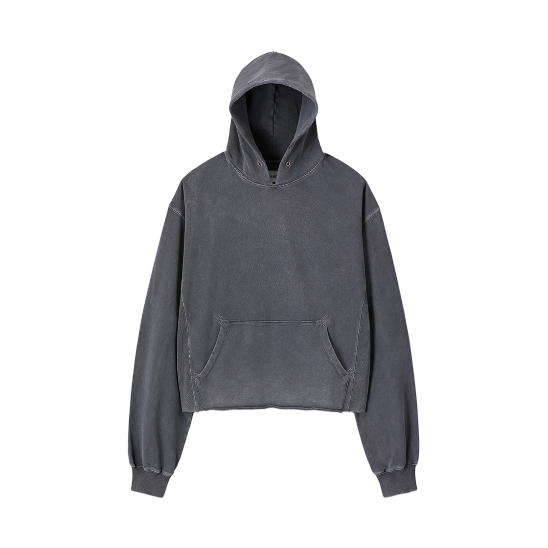 토니웩 가먼트 다이드 로우 엣지 후드 페이디드 잉크(Tonywack Garment Dyed Raw Edge Hoodie Faded Ink) - 1