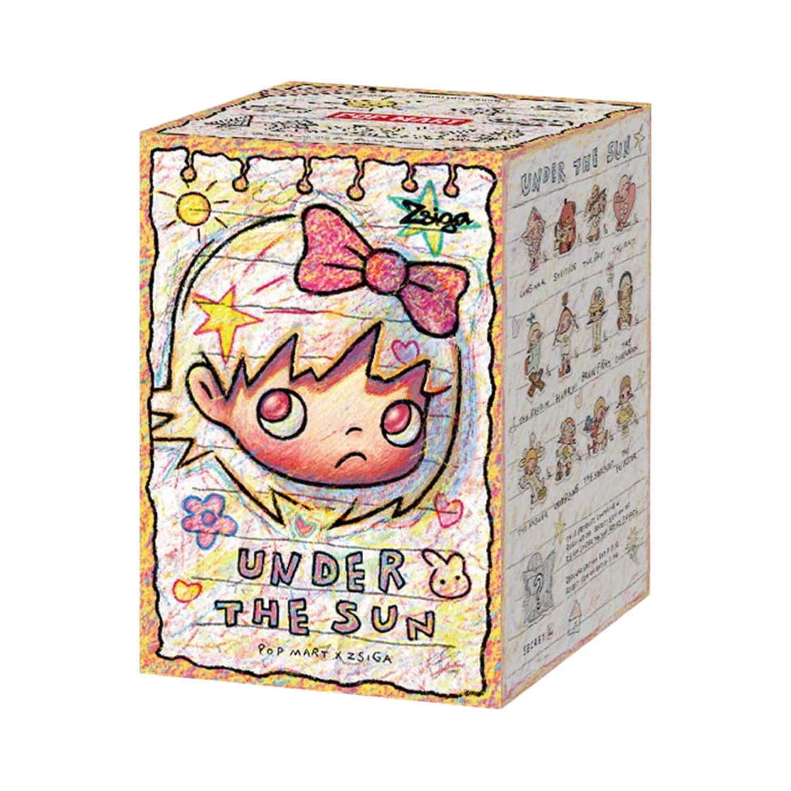 팝마트 지거 햇살 아래 시리즈 미개봉 랜덤박스 (1개입)(Pop Mart Zsiga Under The Sun Series Figures Sealed Case (1 Blind Box)) - 1
