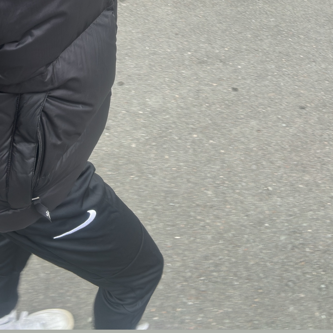 Nike Dri-Fit Park 20 Knit Pant Black White - US/EU 착용 스타일