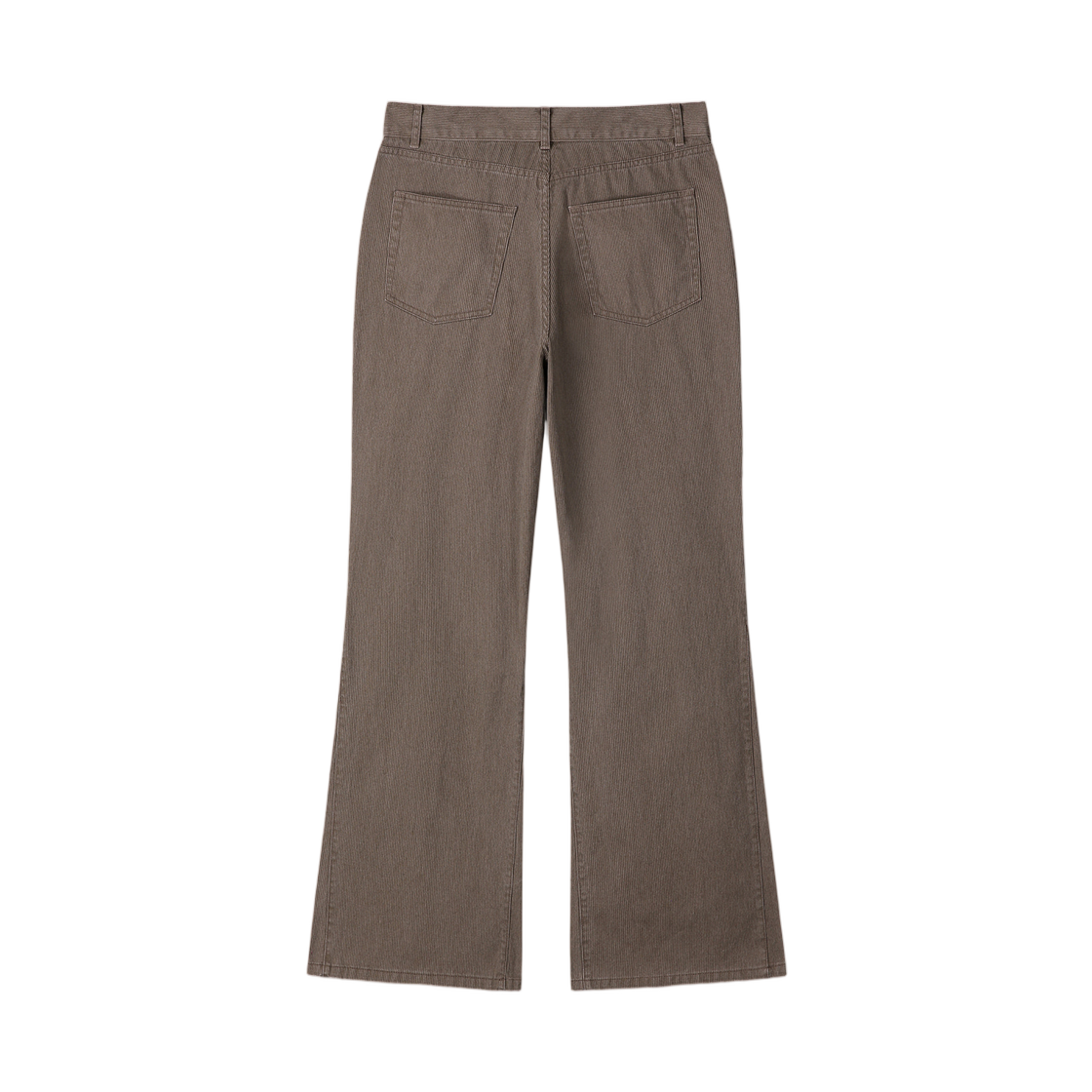 토니웩 워시드 코드 코튼 플레어 팬츠 빈티지 브라운(Tonywack Washed Cord Cotton Flare Pants Vintage Brown) - 2