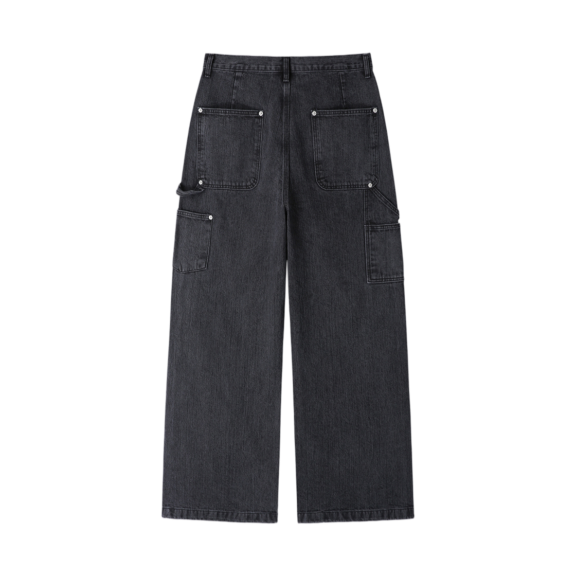 토니웩 코드 트윌 데님 워크 팬츠 페이디드 블랙(Tonywack Cord Twill Denim Work Pants Faded Black) - 2