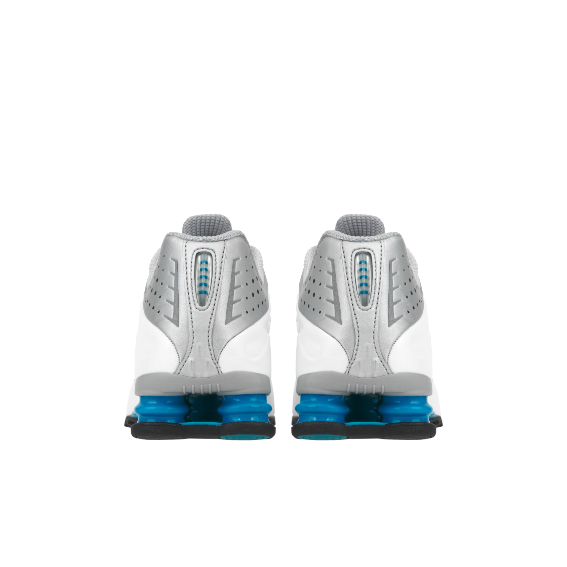 나이키 샥스 R4 메탈릭 실버 화이트(Nike Shox R4 Metallic Silver White) - 6