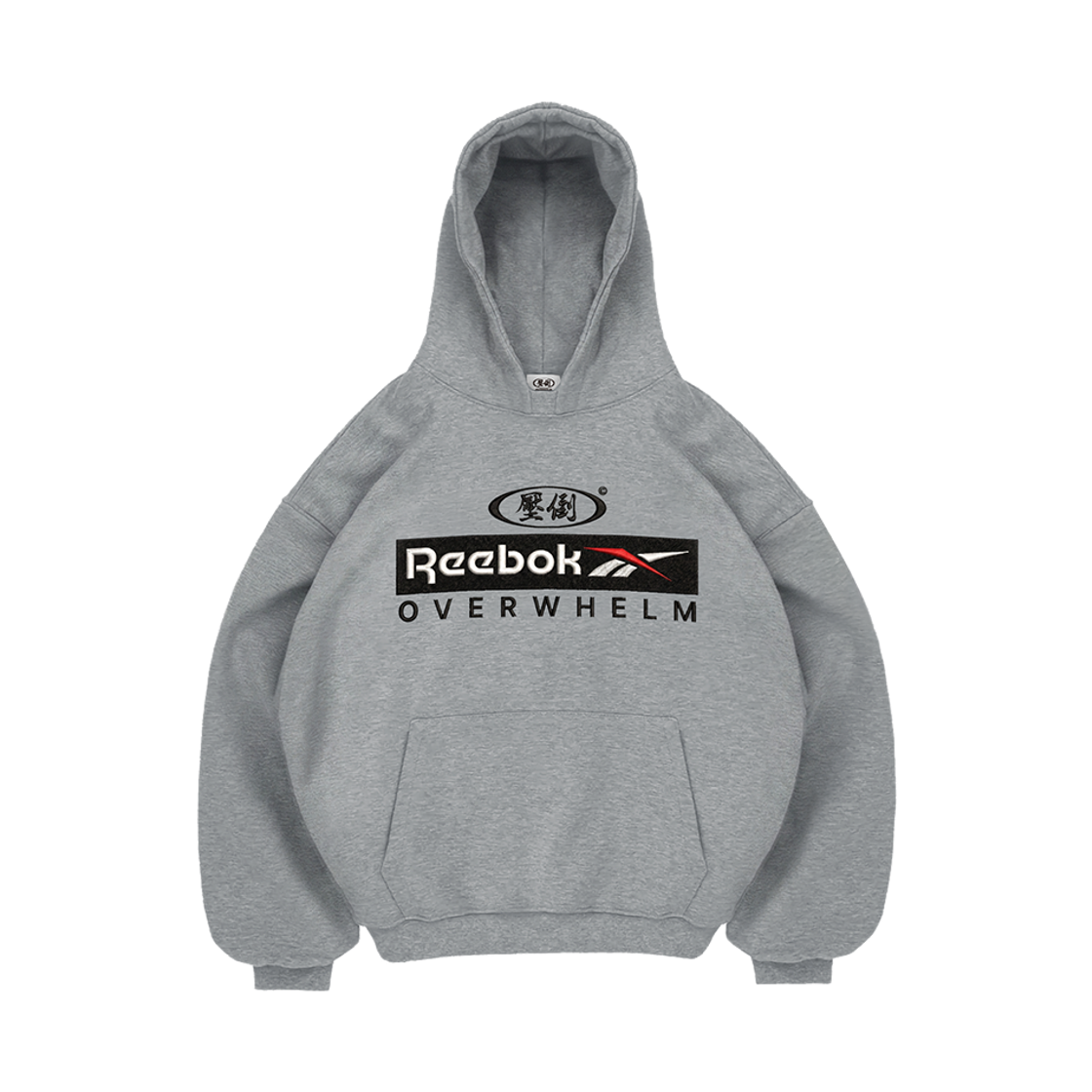 [예약배송] 리복 × 압도 후드 그레이([예약배송] Reebok × Overwhelm Hoodie Grey)