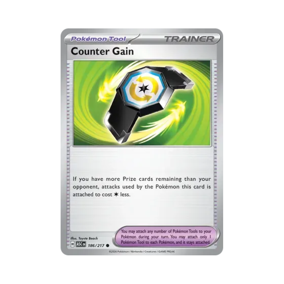 포켓몬 TCG 카운터 게인 H 메가 에볼루션 어센드 히어로즈 (영문판)(Pokemon TCG Counter Gain H Mega Evolution Ascended Heroes (English Ver.)) - 1