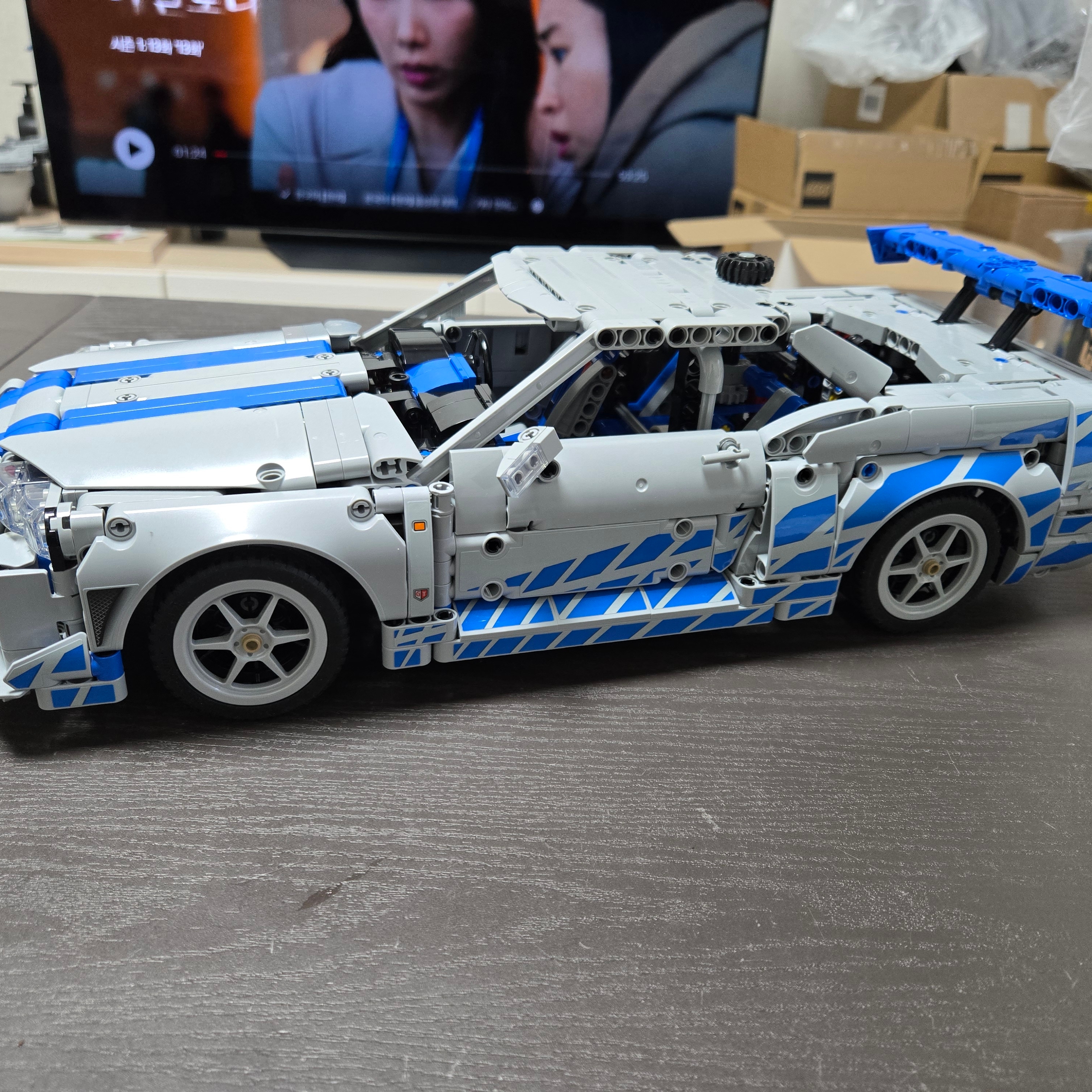 Lego Technic 2 Fast 2 Furious Nissan Skyline GT-R R34 Car 착용 스타일 - 1