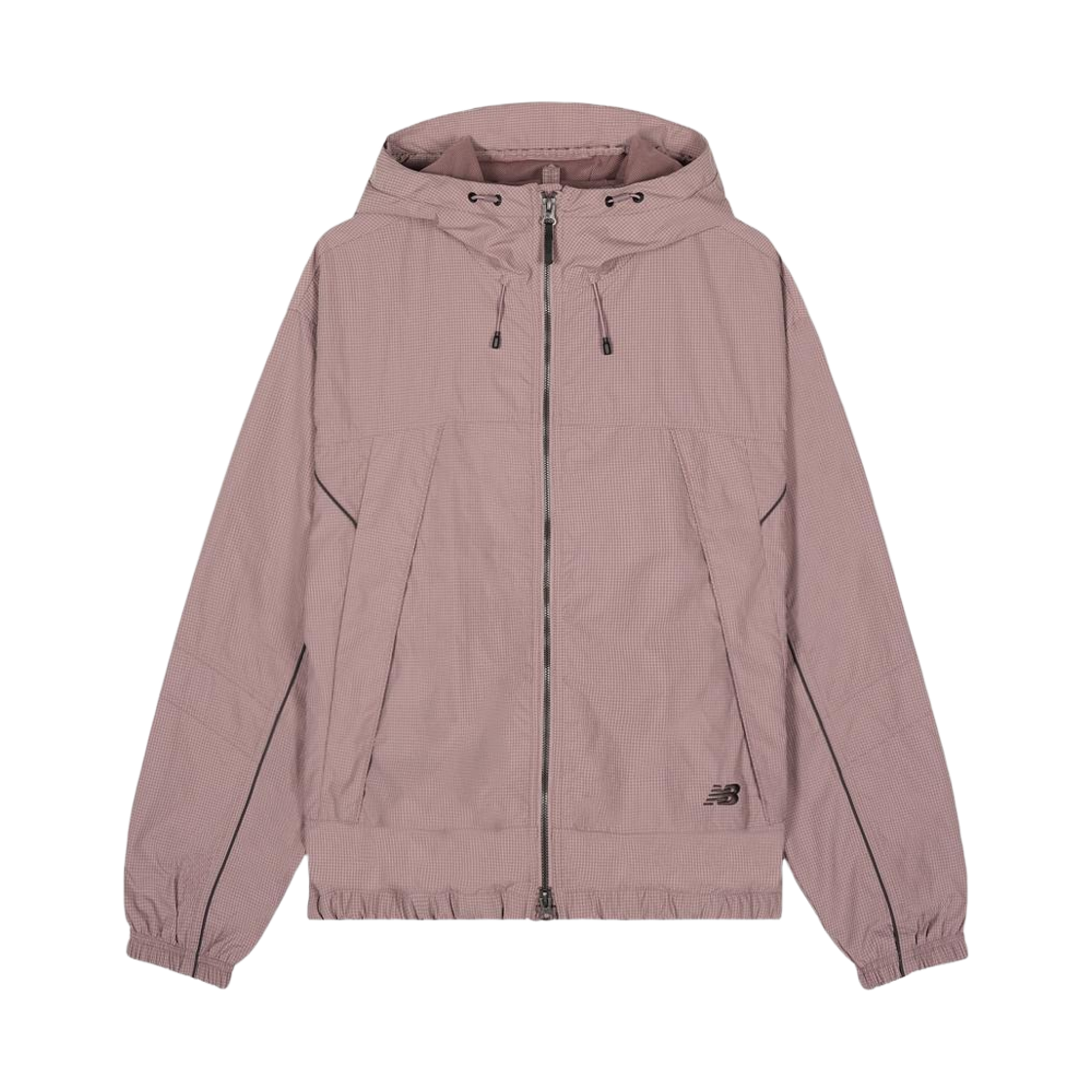 NBNAG21303-GP New Balance Uni 740 Shifted Woven Jacket Grey Pink